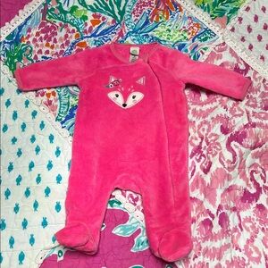 Little Me Pink Fox Sleep n Play
